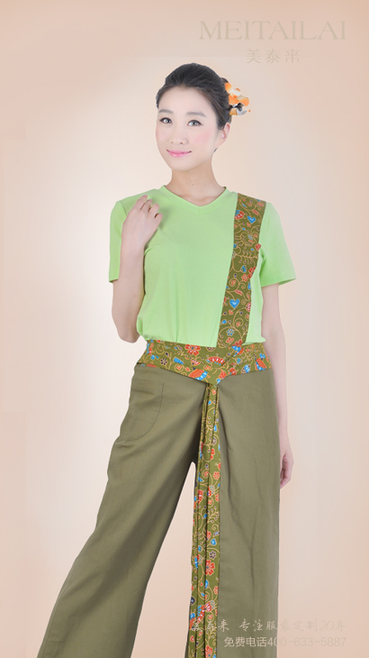 遂宁东南亚风情酒店服装定做